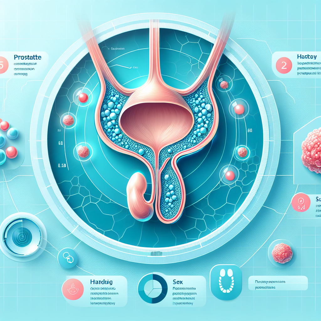 Ein Diagramm zeigt die Häufigkeit von Prostatitis und die wichtigsten Aspekte der Erkrankung, einschließlich Symptome, Diagnose, Behandlung und Komplikationen.