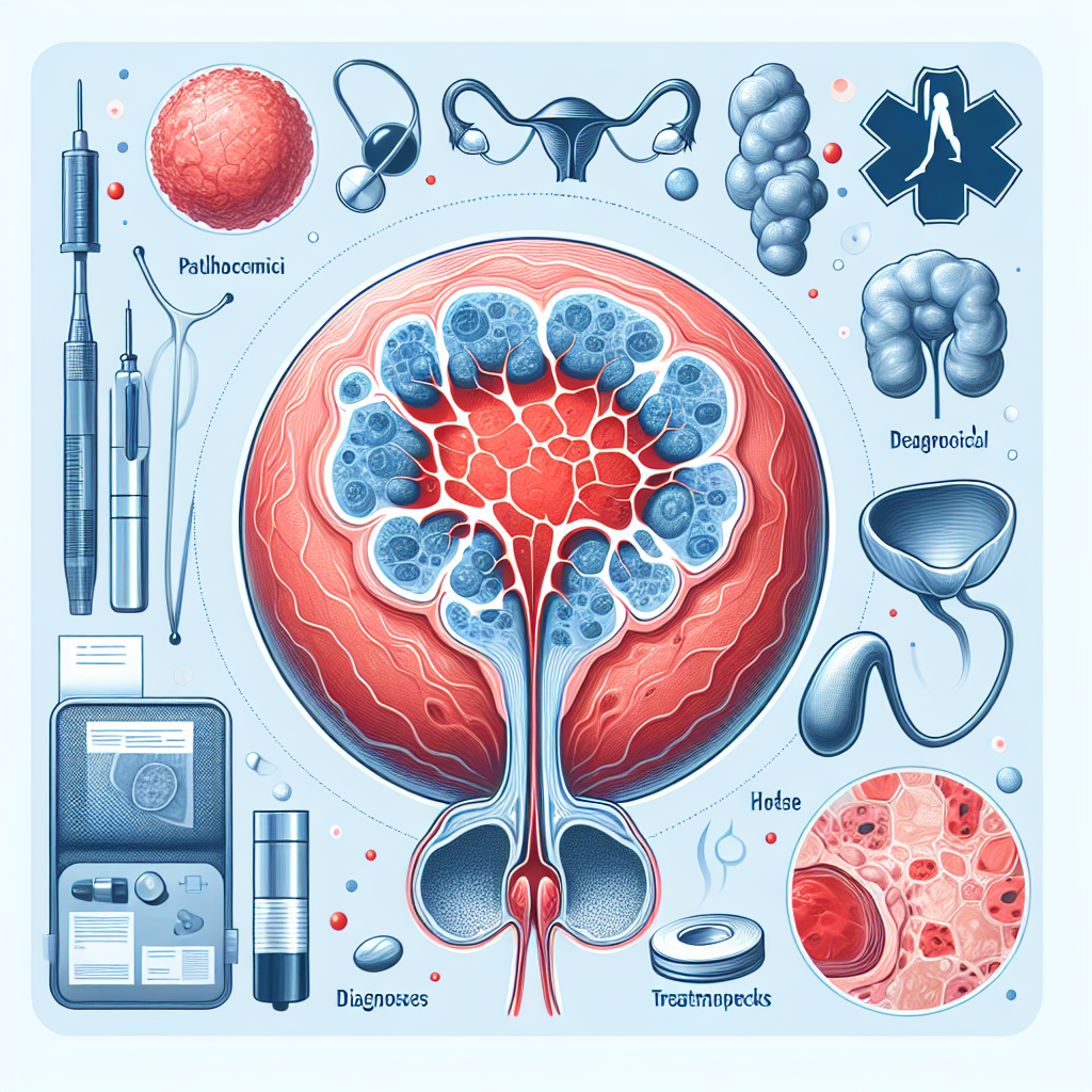 Illustration der granulomatösen Prostatitis mit Fokus auf Diagnose und Behandlung