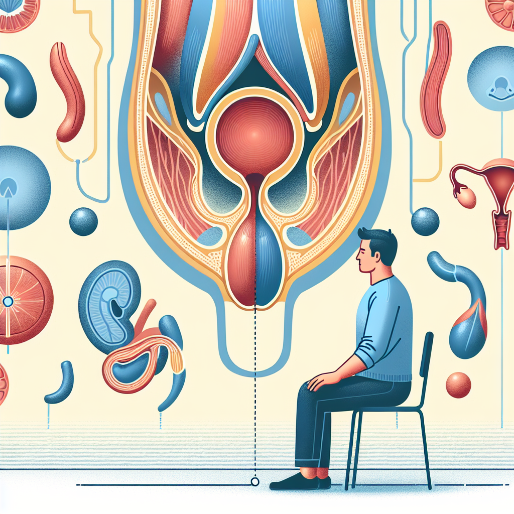 Ein Mann führt Kegel Übungen durch, um die Beckenbodenmuskulatur zu stärken, dargestellt in einem Leitfaden zur Behandlung von chronischer Prostatitis