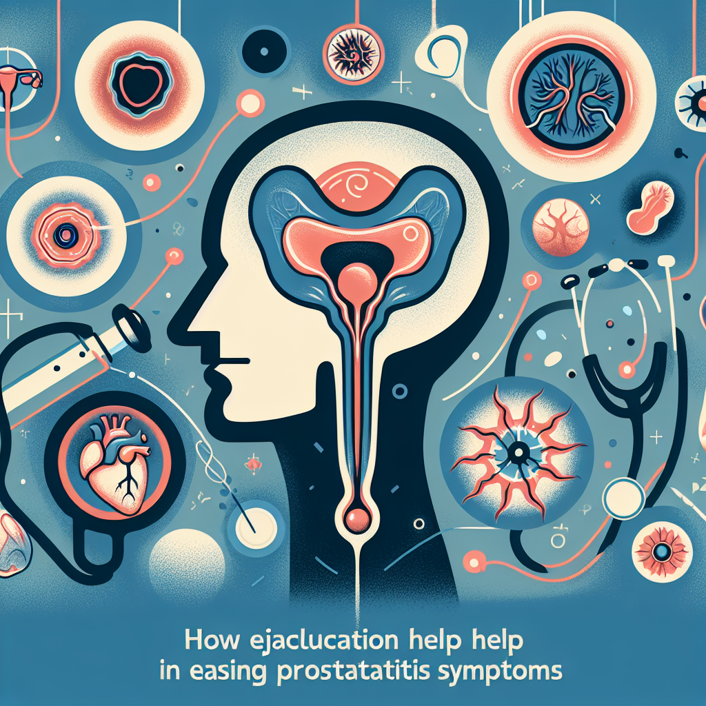 Illustratives Bild, das den möglichen Einfluss der Ejakulation auf die Linderung der Prostatitis-Symptome zeigt