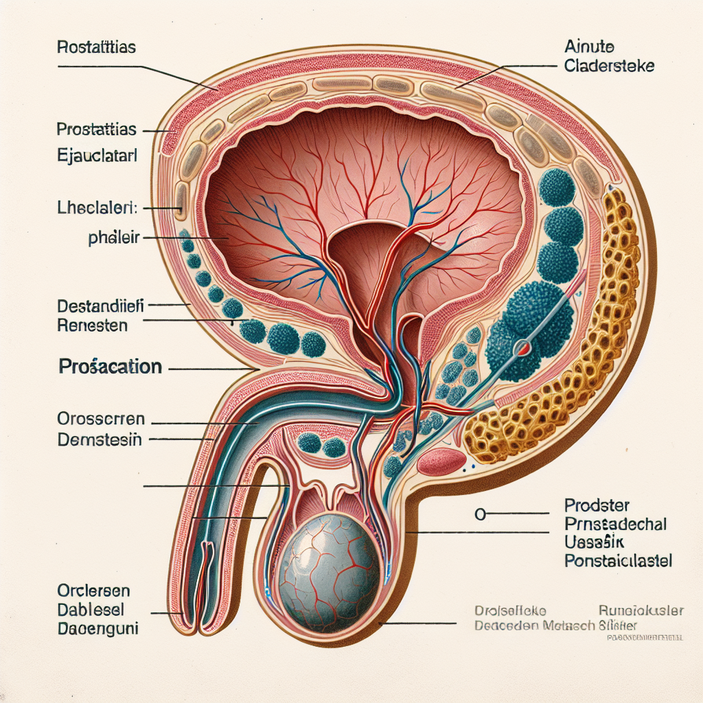 Veranschaulichung der Verbindungen zwischen Ejakulation und Prostatitis