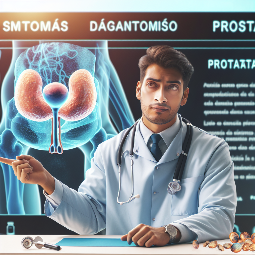 Illustration der Prostatitis-Symptome und -Behandlungen